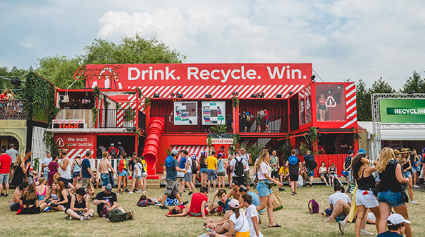 Dit zijn de duurzame festivalactivaties van CocaCola